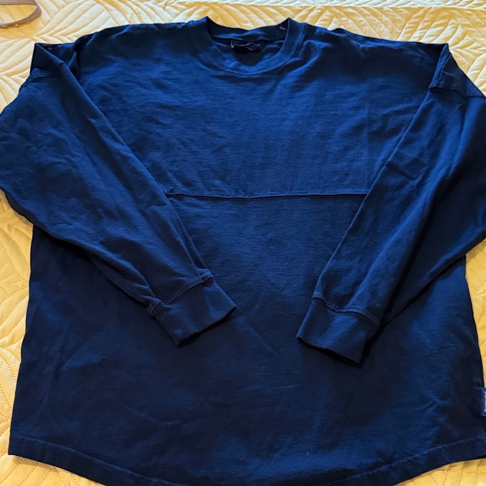 Norwegian, cruise line  Navy Crewneck lightweight  Sweatshirt - Picture 6 of 6